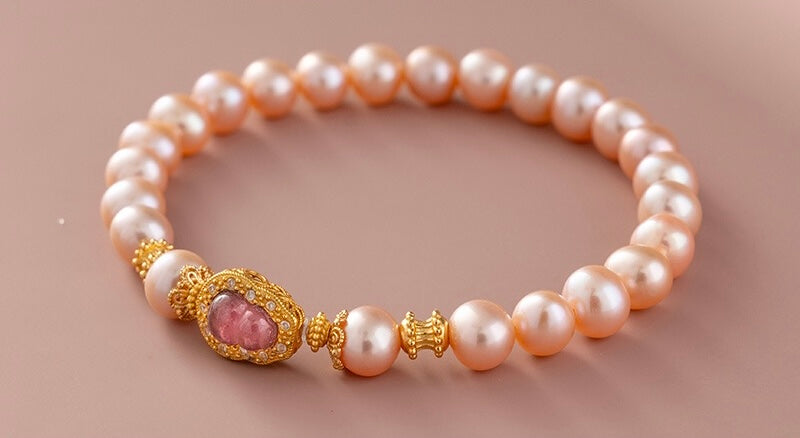 Enchanted Pearl Love Bracelet