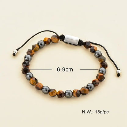 Steel & Stone Energy Bracelet