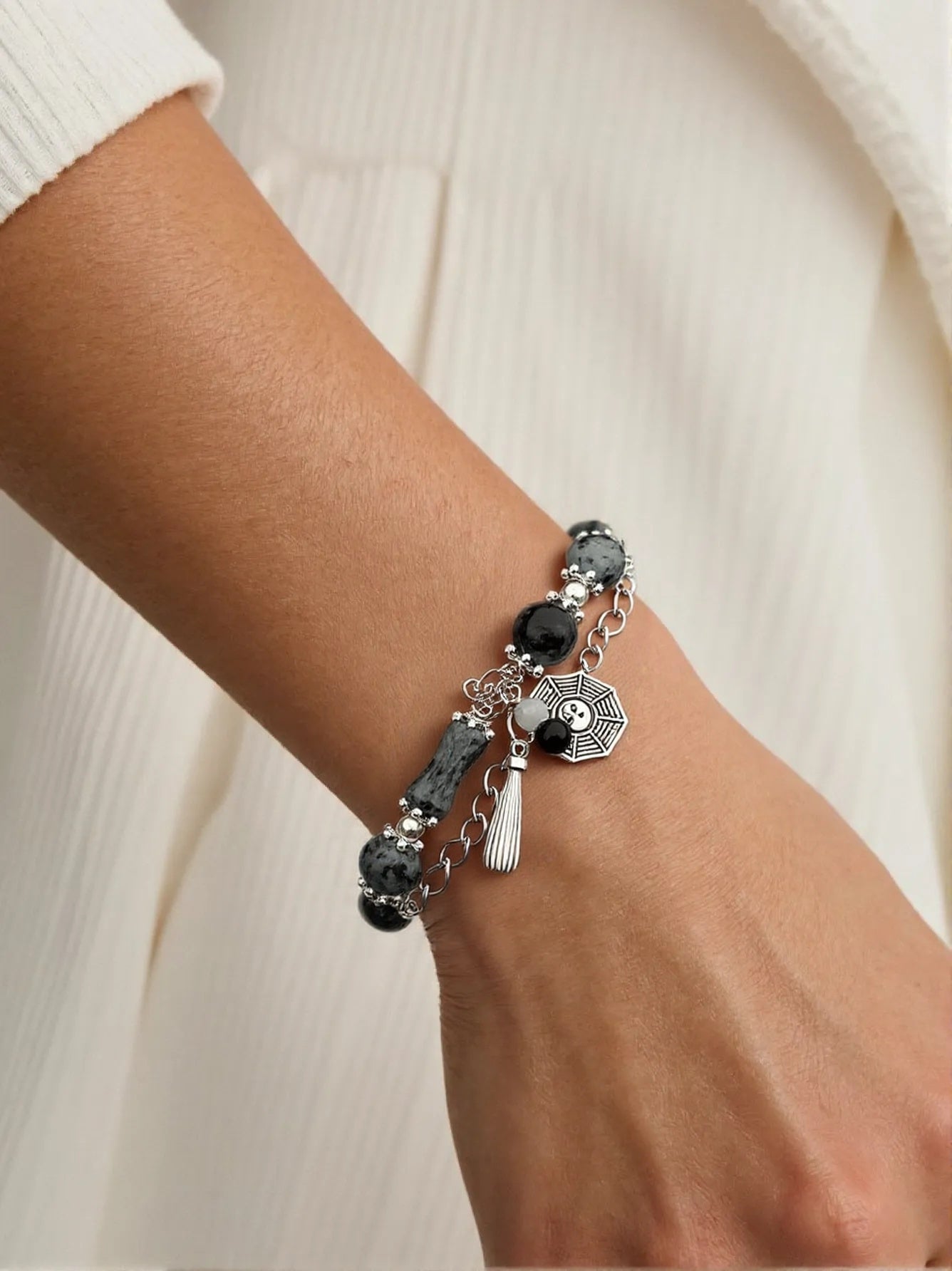 Yin-Yang Protection Bracelet