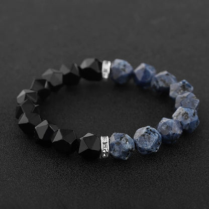 Obsidian & Sodalite Power Bracelet