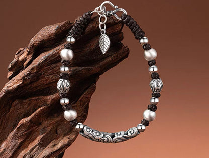 Divine Script Silver Energy Bracelet